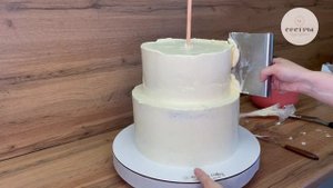 Как правильно собрать торт на 4 яруса?  НАДЕЖНОЕ крепление!