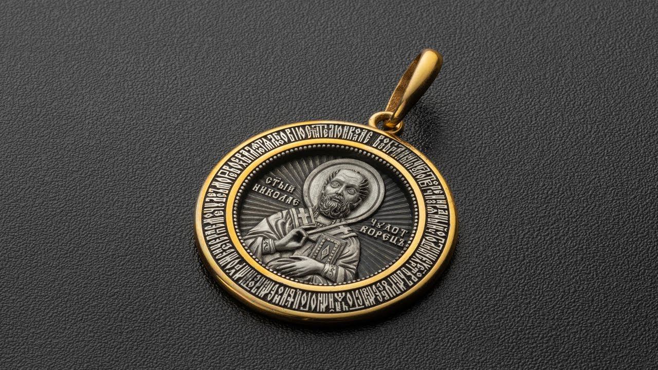Образок Николай Чудотворец и Хризма