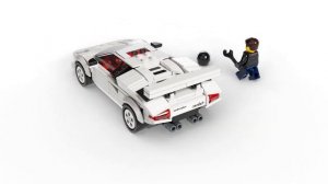 LEGO Speed Champions Lamborghini Countach Race Car Set 76908