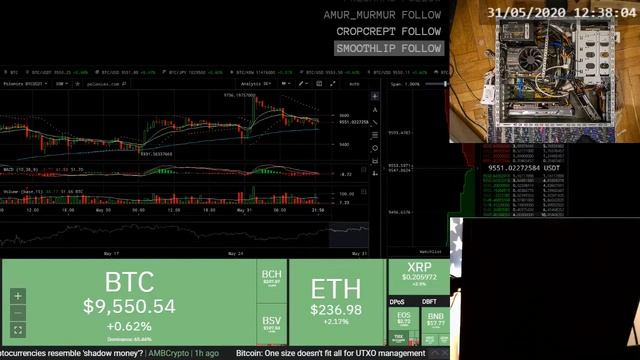 0654m652 2020-05-31 Live GPU NiceHash mining profit monitor of 980 Ti, 1050 Ti, 1063, 1070 смотреть онлайн