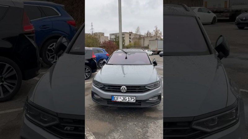 Как вам, такой редкий цвет ?Volkswagen Passat B8 R-Line Грунтовка