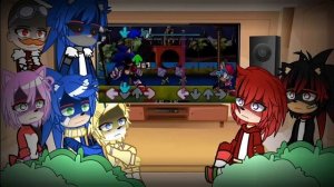 Sonic Character react to Sonic.exe 3.0/3.5 || Sonic's || Return Beta ||Sonic.exe