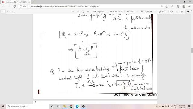 Alpha decay - Tunnel theory or Gamow's theory of Alpha decay смотреть онлайн