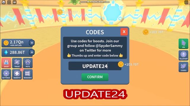 NEW UPDATE CODES *UPDATE28* [UPD] ALL CODES! Mining Clicker Simulator ROBLOX | January 16, 2023 смотреть онлайн