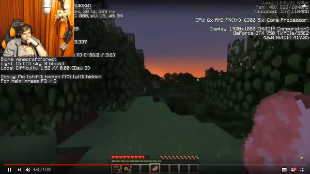 Реакция Пятёрки: Как пройти майнкрафт НЕ ЛОМАЯ БЛОКИ? смотреть онлайн