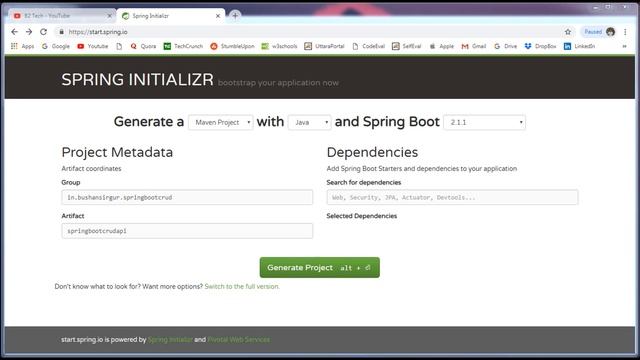 Spring Boot Hibernate - Introduction and Setting up the project [Part 1] смотреть онлайн