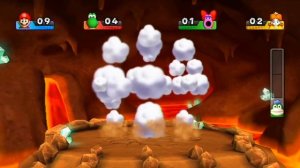 Mario Party 9 MiniGames - Mario Vs Sonic Vs Mickey Mouse Vs Bowser (Master Cpu)