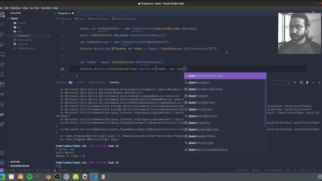 .NET CORE TUTORIAL - CREATING CLI APPS смотреть онлайн
