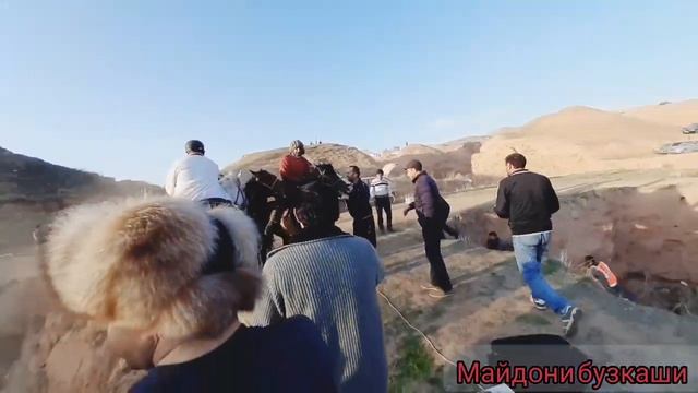 Бузкаши дар нохияи Дангара