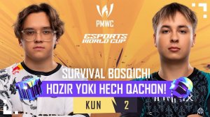 [UZ] 2024 PMWC x EWC | Omon qolish bosqichi Kun 2 | PUBG MOBILE WORLD CUP x ESPORTS WORLD CUP