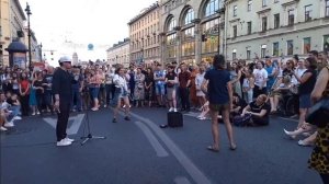 Видели ночь, гуляли всю ночь... Питерские уличные музыканты!