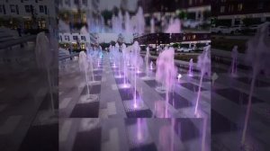 Цветные фонтаны ! ⛲ Вальс дождя !!!