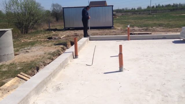 Строим дом из газобетона самостоятельно 9. Стены. Привезли блоки. смотреть онлайн