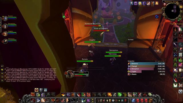 BLADESTORM IN A DUNGEON! WoW WotLK Classic pre-patch arms warrior pve Heroic Magister's Terrace смотреть онлайн