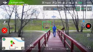 РЕЖИМ ШТАТИВА для DJI MAVIC PRO на русском!