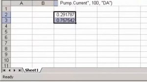 OPC Expert transfers Real Time Data to Excel