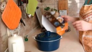 ОБЗОР НА МОЮ КЕРАМИЧЕСКУЮ КАСТРЮЛЮ....