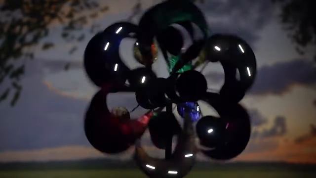 4-Tier Solar Spinner (47M1689) from Evergreen Garden смотреть онлайн