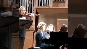 Святослав Мороз скрипка, Полина Осетинская фортепиано, Брамс соната для скрипки и фортепиано.