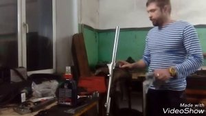 Установка сальника переднего амортизатора.