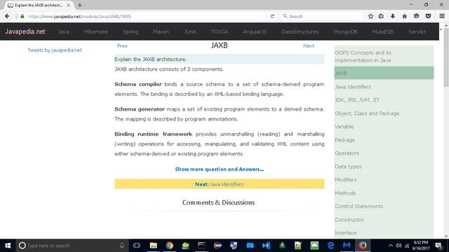 Explain the JAXB architecture.
| javapedia.net смотреть онлайн