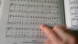 СОПРАНО И АЛЬТ,Бог Господь. 7 глас, Воскресные Тропари. Нотный разбор.