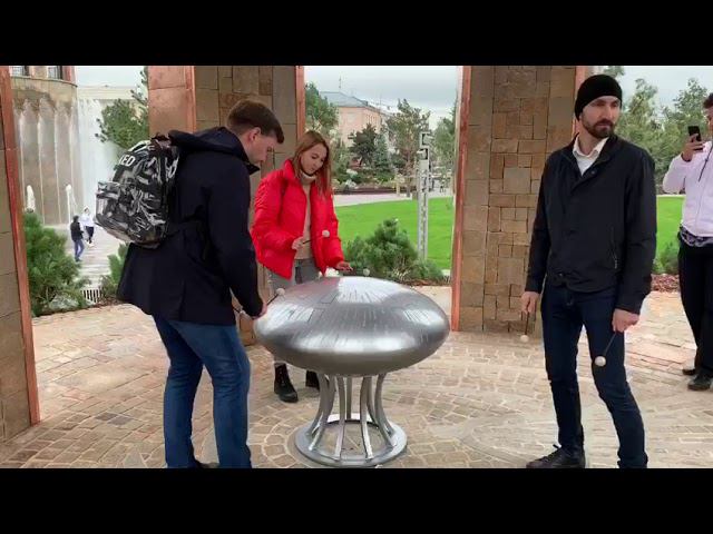 Парк Ангелов. Кемерово. Angel drum.