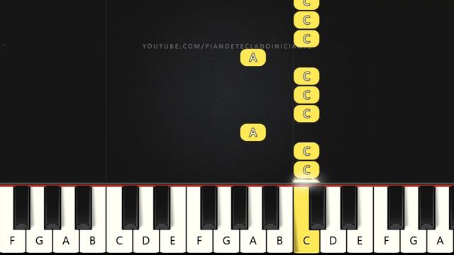 Pou (Música Tema) Piano e Teclado Iniciante | Nível Fácil | Tutorial смотреть онлайн