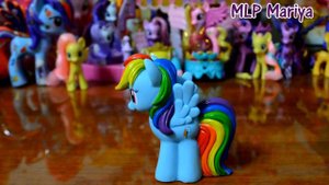 Обзор на резиновою пони Радугу. Май литл пони. My little pony.