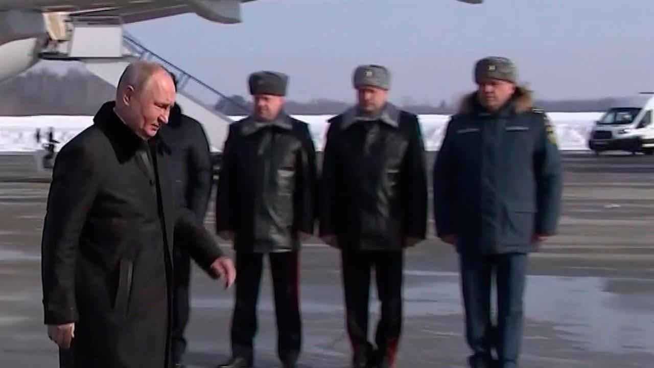 Владимир Путин прибыл в Казань на открытие "Игр Будущего"