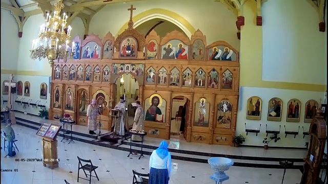 Божественная Литургия - онлайн трансляция богослужения 5 августа 2020 г. смотреть онлайн