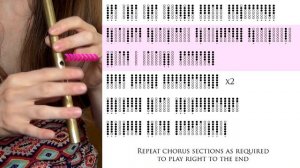 A Rose For Epona - Eluveitie | TIN WHISTLE TABS TUTORIAL | with the Gingertail Cover