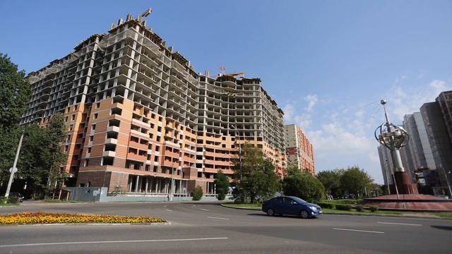 ЖК Союз. Таймлапс строительства смотреть онлайн