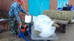 Обмотчик рулонов своими руками