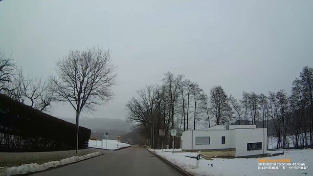 D: Pilsach. Landkreis Neumarkt in der Oberpfalz. Ortsdurchfahrt. Februar 2015 смотреть онлайн