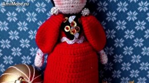 Амигуруми: схема Калмычка Янжина | Игрушки вязаные крючком