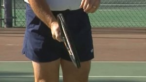 Удар слета в большом теннисе для всех возрастов. Часть 1