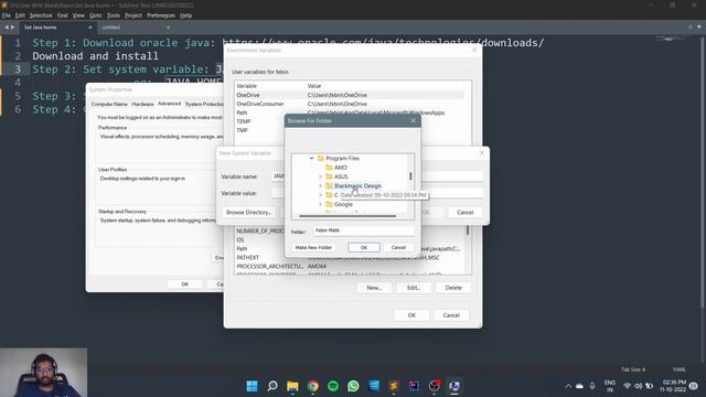 How to set Java Home in Windows || install Java in Windows || Code With Malik || Java смотреть онлайн