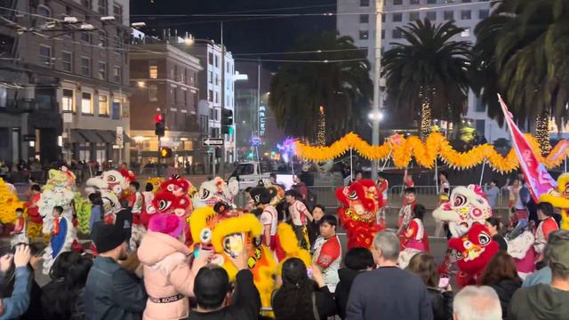 2024 Chinese New Year Parade in SF-video 1