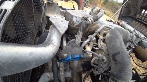 Китайский подогреватель двигателя на экскаватор CASE CX350