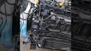 Разборка морды RENAULT MEGANE 4. Гаражные будни.