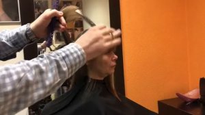 Как филировать длинные волосы