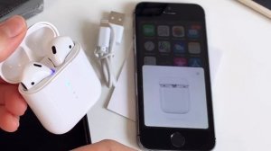 Обзор беспроводных наушников I100 (копия AirPods)
