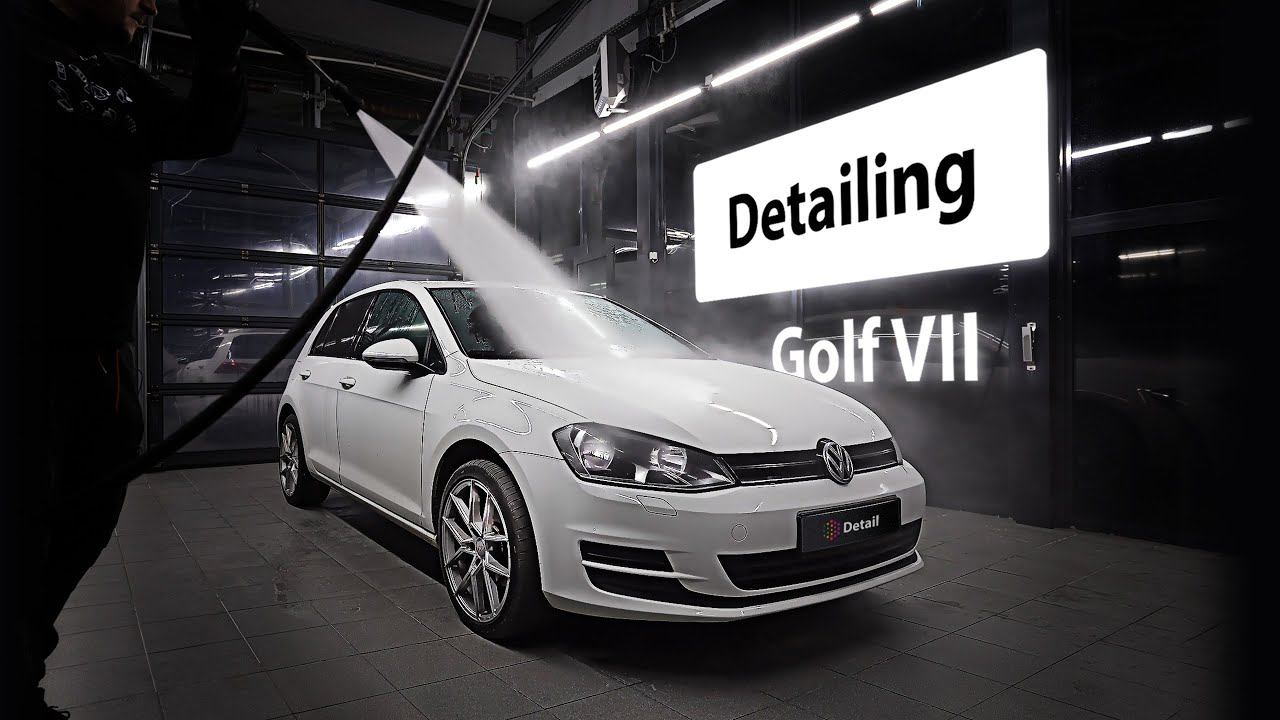 DETAILING GOLF 7 | 3-Х ФАЗНАЯ МОЙКА | ASMR смотреть онлайн