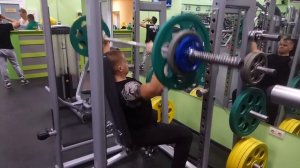 Жим сидя 55кг