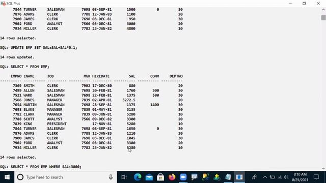 #ORACLE - PL SQL DEVELOPER FULL COURSE - OPERATORS (PART 1) - 16 смотреть онлайн
