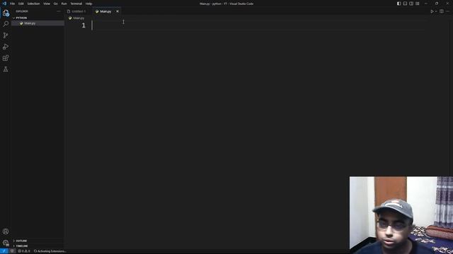 Start learning Python by printing "Hello World"