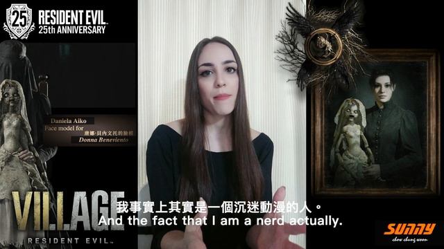 ★EXCLUSIVE interview with Daniela Aiko as Donna Beneviento from Resident Evil VILLAGE Sunny Chow DL