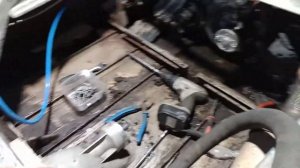 Казанка водомет , мот р ВАЗ 1113 . Изменение угла установки водомета.