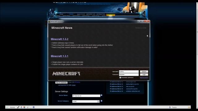 (Old Test) - DP Tutorial - How to install a Minecraft server in the Server Hosting смотреть онлайн